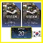 ⭐GIFT CODE⭐ 🇰🇷 Korea STEAM GIFT CARD WALLET WON