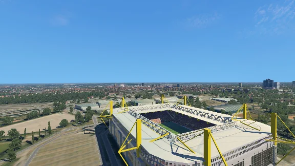 X-Plane 11 - Add-on: Aerosoft - Dortmund XP DLC