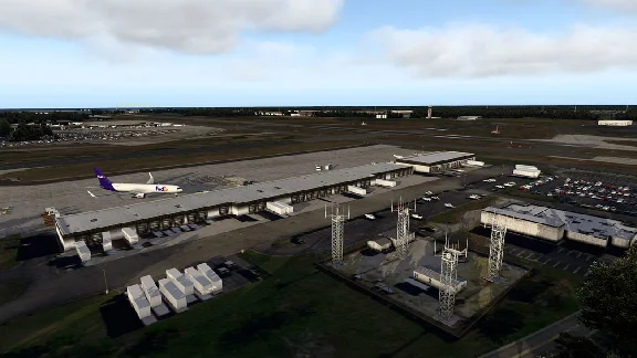 X-Plane 11 - Add-on: Verticalsim - KORF - Norfolk Inter