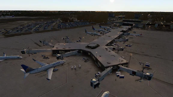 X-Plane 11 - Add-on: Verticalsim - KORF - Norfolk Inter