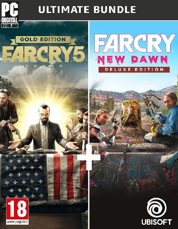 Far Cry 5 Gold + Far Cry New Dawn Deluxe Ubisoft