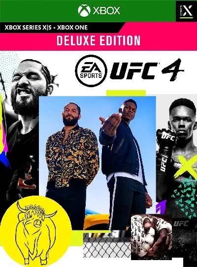 UFC 4 Deluxe XBOX ONE & Series X|S USA Key Code🔑