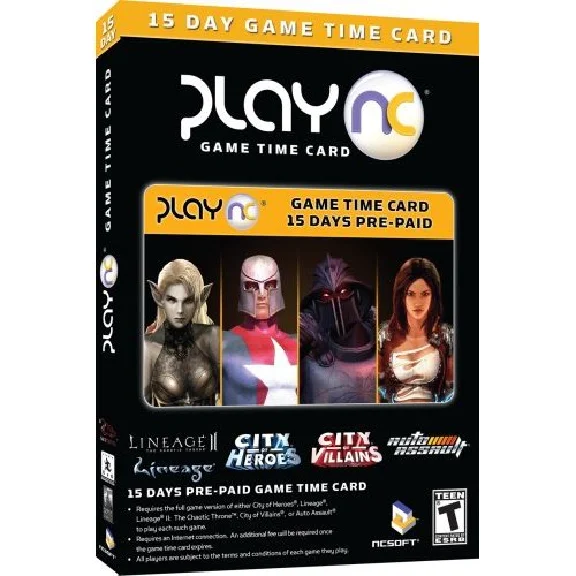 LINEAGE II 15 дней Timecard (Европейская версия)
