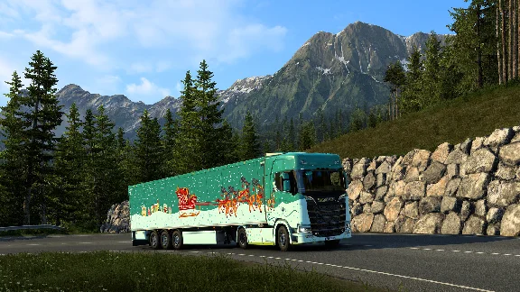 Euro Truck Simulator 2 - Christmas Paint Jobs Pack DLC