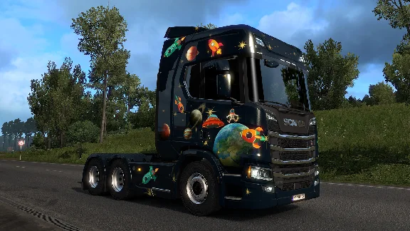 Euro Truck Simulator 2 - Space Paint Jobs Pack · DLC 🚀