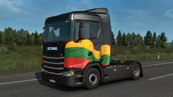 Euro Truck Simulator 2 - Lithuanian Paint Jobs Pack DLC