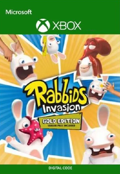 RABBIDS INVASION - GOLD EDITION ✅(XBOX ONE, X|S) КЛЮЧ🔑