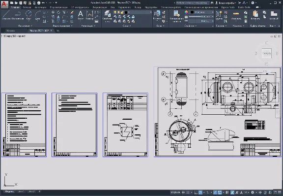 Чертеж ПСГ-1300