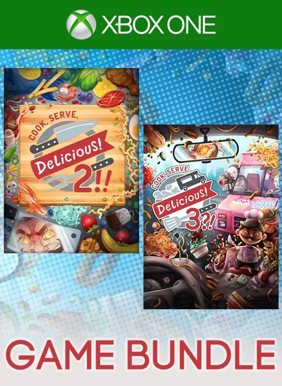 ❗COOK, SERVE, DELICIOUS! 2/3 BUNDLE!!❗XBOX ONE/X|S🔑KEY