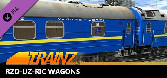 Trainz 2022 DLC - RZD-UZ-RIC Wagons * STEAM RU ⚡