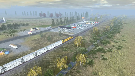 Trainz 2022 DLC - Fall Harvest Nebraska * STEAM RU ⚡