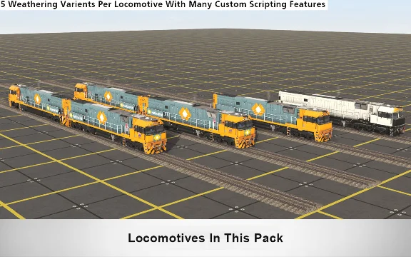 Trainz 2022 DLC - NR Class Locomotive - National Rail P