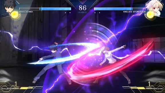 MELTY BLOOD: TYPE LUMINA - Shiki Tohno Round Announceme
