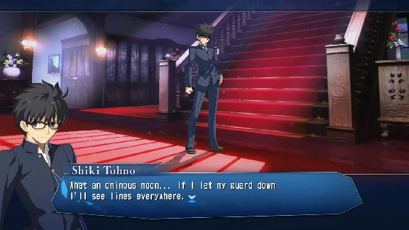 MELTY BLOOD: TYPE LUMINA - Shiki Tohno Round Announceme