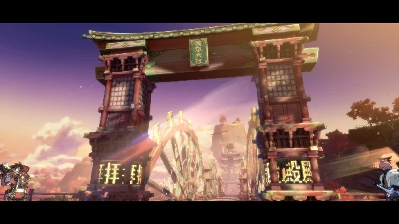 GGST Additional Battle Stage 1 - Lap of the Kami DLC