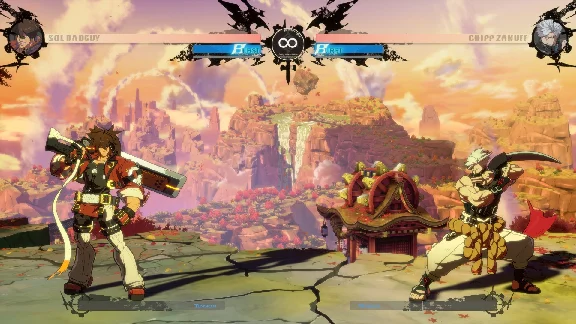 GGST Additional Battle Stage 1 - Lap of the Kami DLC