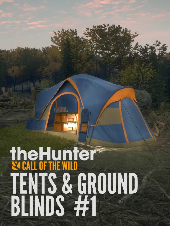 🍛 theHunter: Call of the Wild-Tents & Ground Blinds