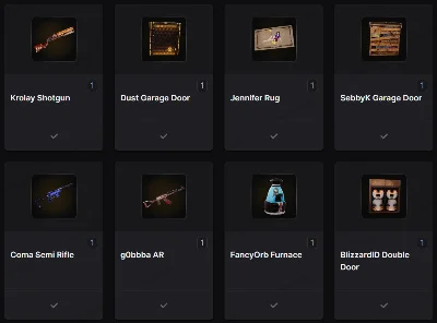 Rust Skins︱Twitch Drops︱Round 24︱8 Skins ︱+ ПОДАРОК🎁