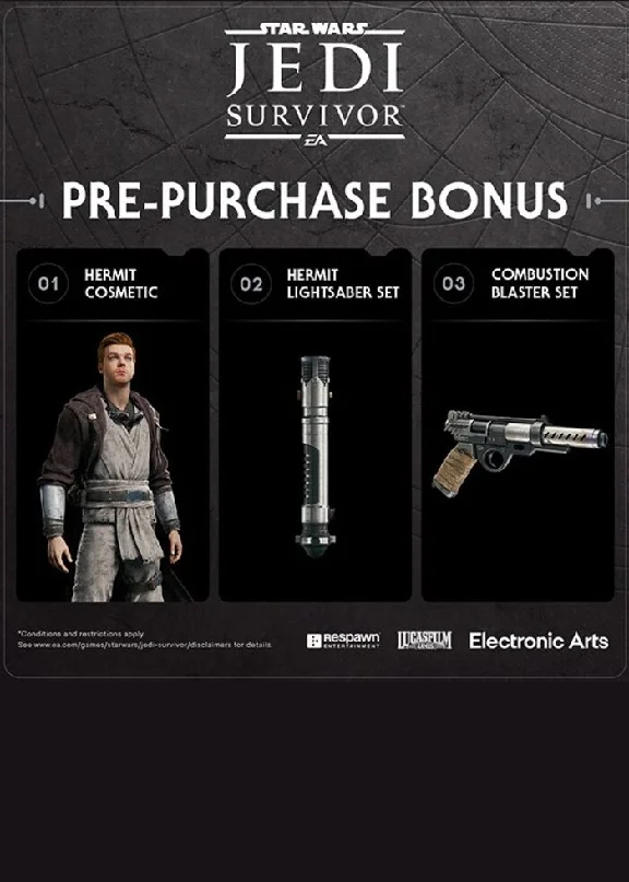 🔥STAR WARS Jedi: Survivor PRE-ORDER BONUS EA-APP (DLC)