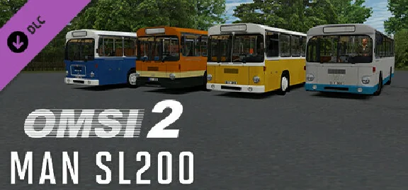 OMSI 2 Add-On MAN SL200 DLC * STEAM RU ⚡ АВТО 💳0%