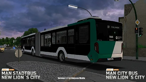 OMSI 2 Add-on MAN Stadtbus New Lion´s City DLC