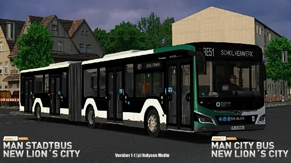 OMSI 2 Add-on MAN Stadtbus New Lion´s City DLC