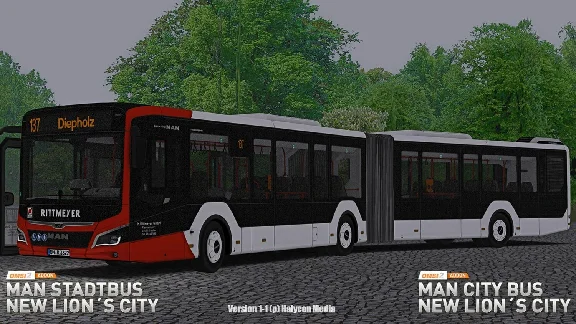 OMSI 2 Add-on MAN Stadtbus New Lion´s City DLC