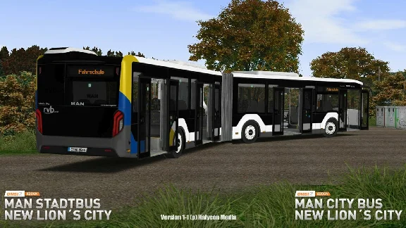 OMSI 2 Add-on MAN Stadtbus New Lion´s City DLC