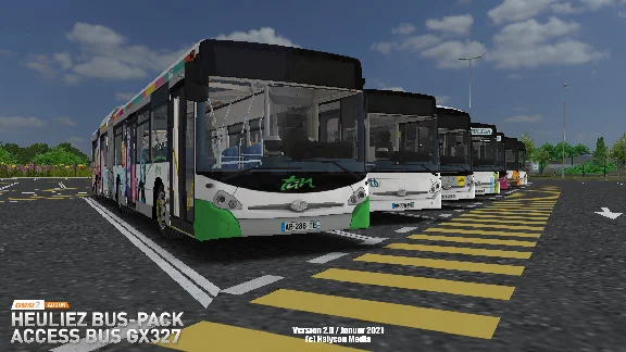 OMSI 2 Add-on Heuliez Bus-Pack Access Bus GX327 DLC