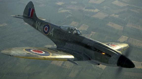 IL-2 Sturmovik: Spitfire Mk.XIVe with Teardrop Canopy