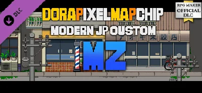 RPG Maker MZ - DorapixelMapChips - Modern JP Custom