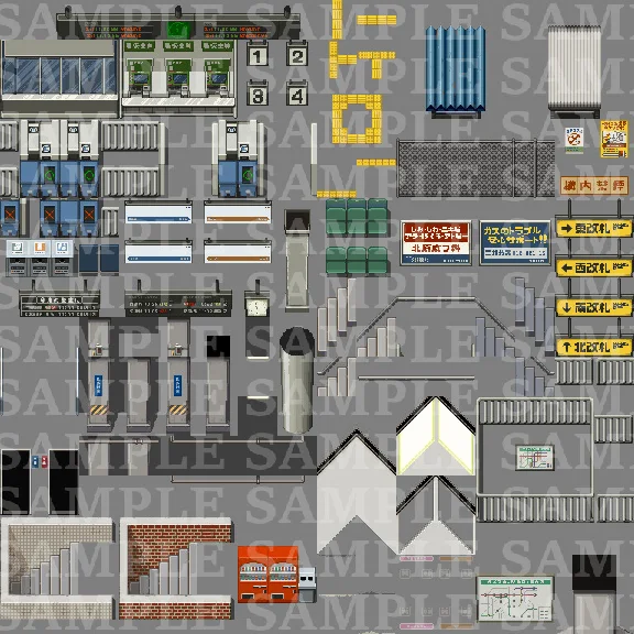RPG Maker MZ - DorapixelMapChips  - Modern JP Interiors