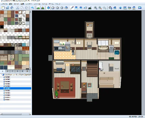 RPG Maker MZ - DorapixelMapChips  - Modern JP Interiors