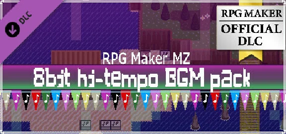 RPG Maker MZ - 8bit hi-tempo BGM pack DLC * STEAM RU ⚡