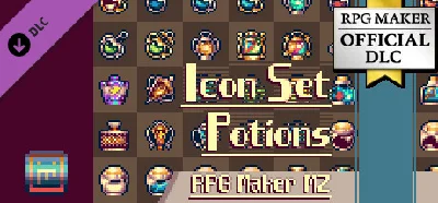 RPG Maker MZ - Potions Icon set DLC * STEAM RU ⚡