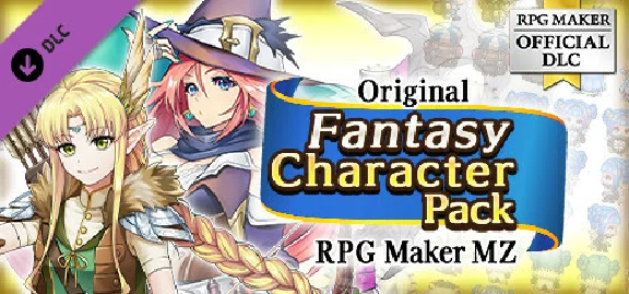 RPG Maker MZ - Original Fantasy Character Pack DLC