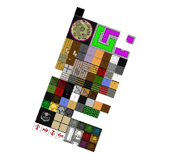 RPG Maker MZ - Pixel Pack 1 Characters - Faces - Tilese