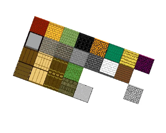 RPG Maker MZ - Pixel Pack 1 Characters - Faces - Tilese