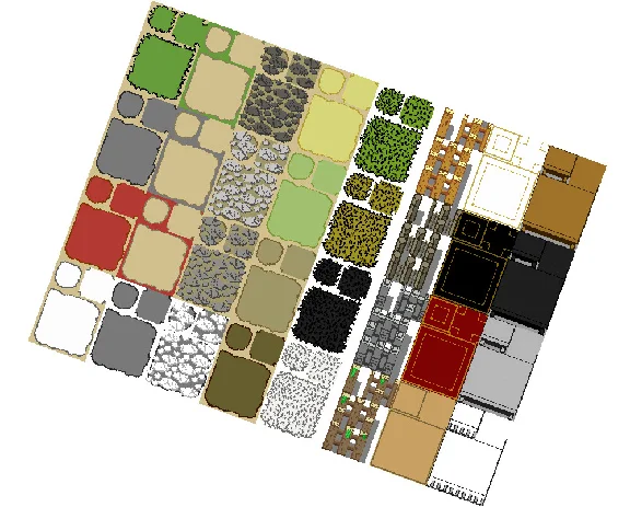 RPG Maker MZ - Pixel Pack 1 Characters - Faces - Tilese