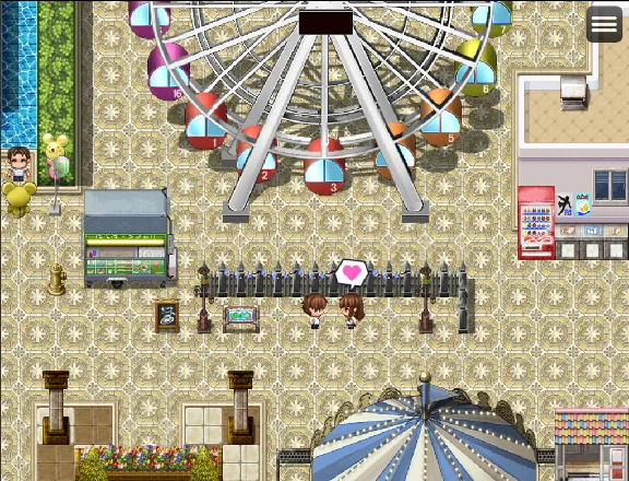 RPG Maker MZ - Amusement park! Tile set DLC