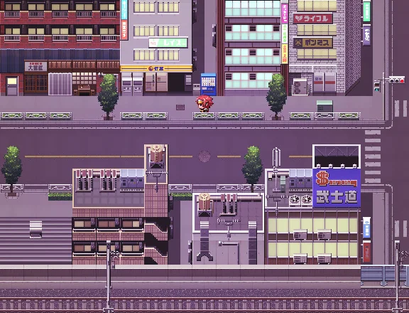 RPG Maker MZ - Japanese Modern Cityscape Tileset DLC