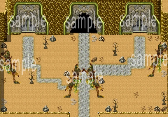 RPG Maker MZ - NATHUHARUCA Door Tilesets DLC