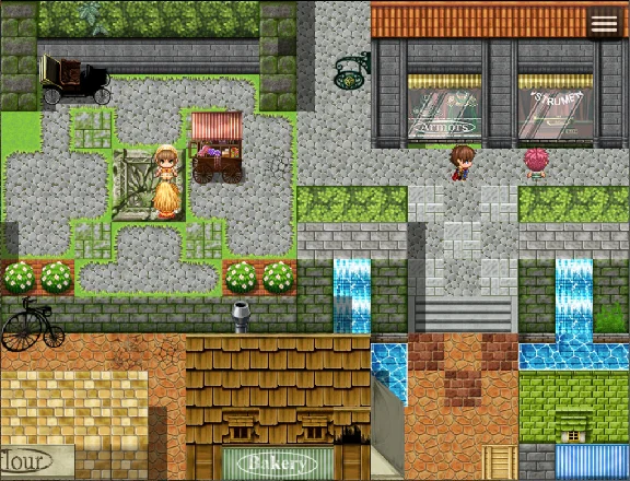 RPG Maker MZ - City Exterior Tileset DLC * STEAM RU ⚡