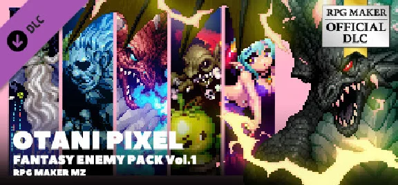 RPG Maker MZ - Otani Pixel Fantasy Enemy Pack Vol.1
