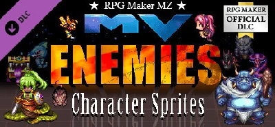 RPG Maker MZ - MV Enemies - character sprites DLC