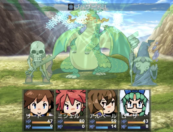 RPG Maker MZ - Pop Fantasy Battler and Face Set DLC