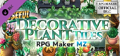 RPG Maker MZ - Useful Decorative Plant Tiles DLC