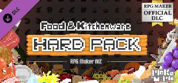 RPG Maker MZ - Food and Kitchenware Hard Pack DLC