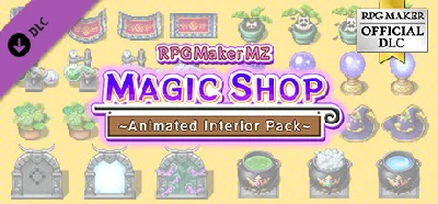 RPG Maker MZ - Magic Shop Animated Interior Pack DLC