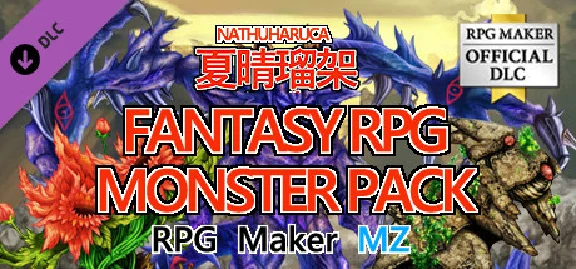 RPG Maker MZ - NATHUHARUCA Fantasy RPG Monster Pack